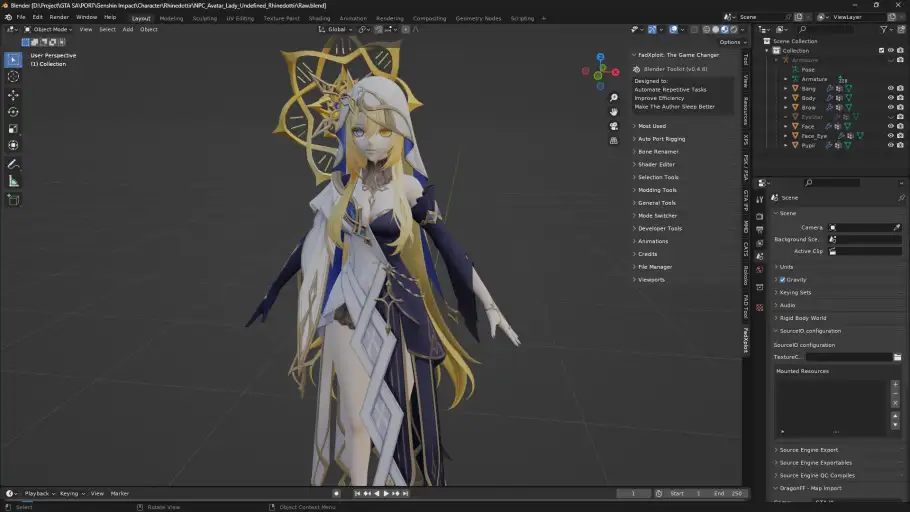 [Coming Soon] [WIP] Rhinedottir Mods by FadXploit - Genshin Impact