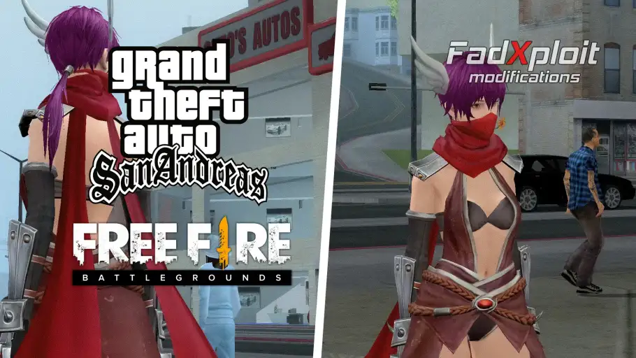 Assassin Cross (Female) Mods by FadXploit - Free Fire