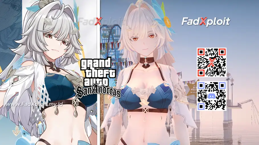 [Coming Soon] Erdős Helia - Summer Tactical Gear Mods by FadXploit - Honkai Impact