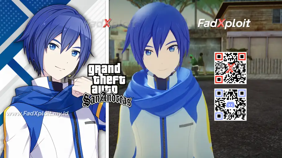 KAITO VIRTUAL SINGER Mods by FadXploit - Project SEKAI COLORFUL STAGE! feat. Hatsune Miku