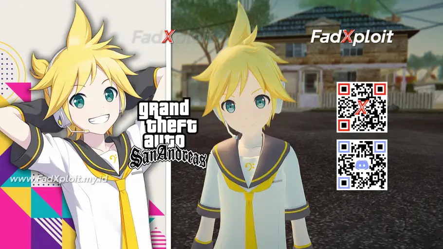 Kagamine Len VIRTUAL SINGER Mods by FadXploit - Project SEKAI COLORFUL STAGE! feat. Hatsune Miku